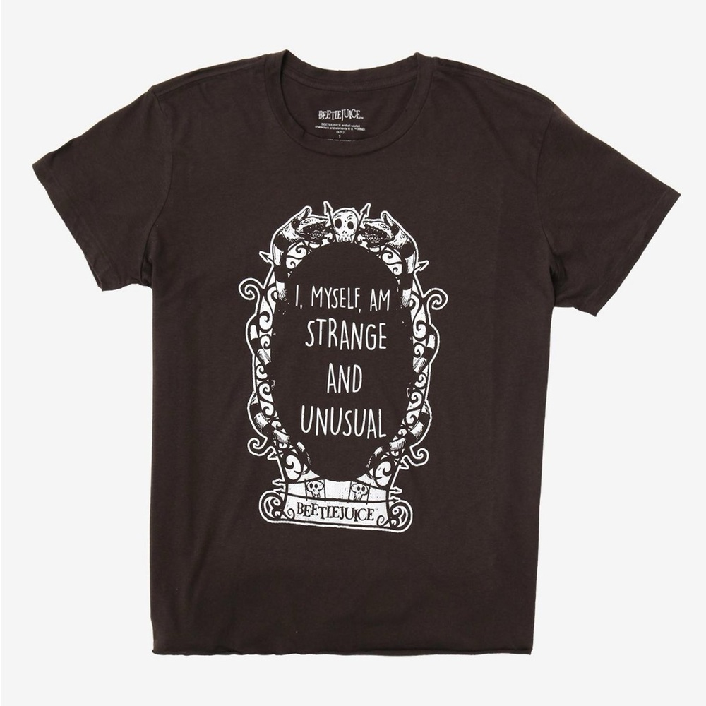 Torrid Beetlejuice strange and unusual tee